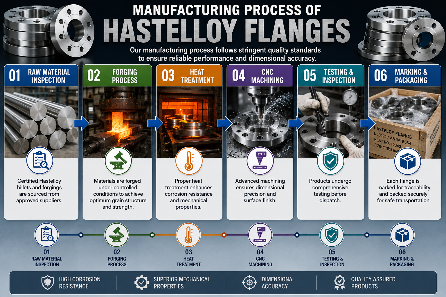 hastelloy flange manufacturing process hastelloy flange manufacturing process