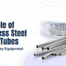 The Role of Stainless Steel Micro Tubes